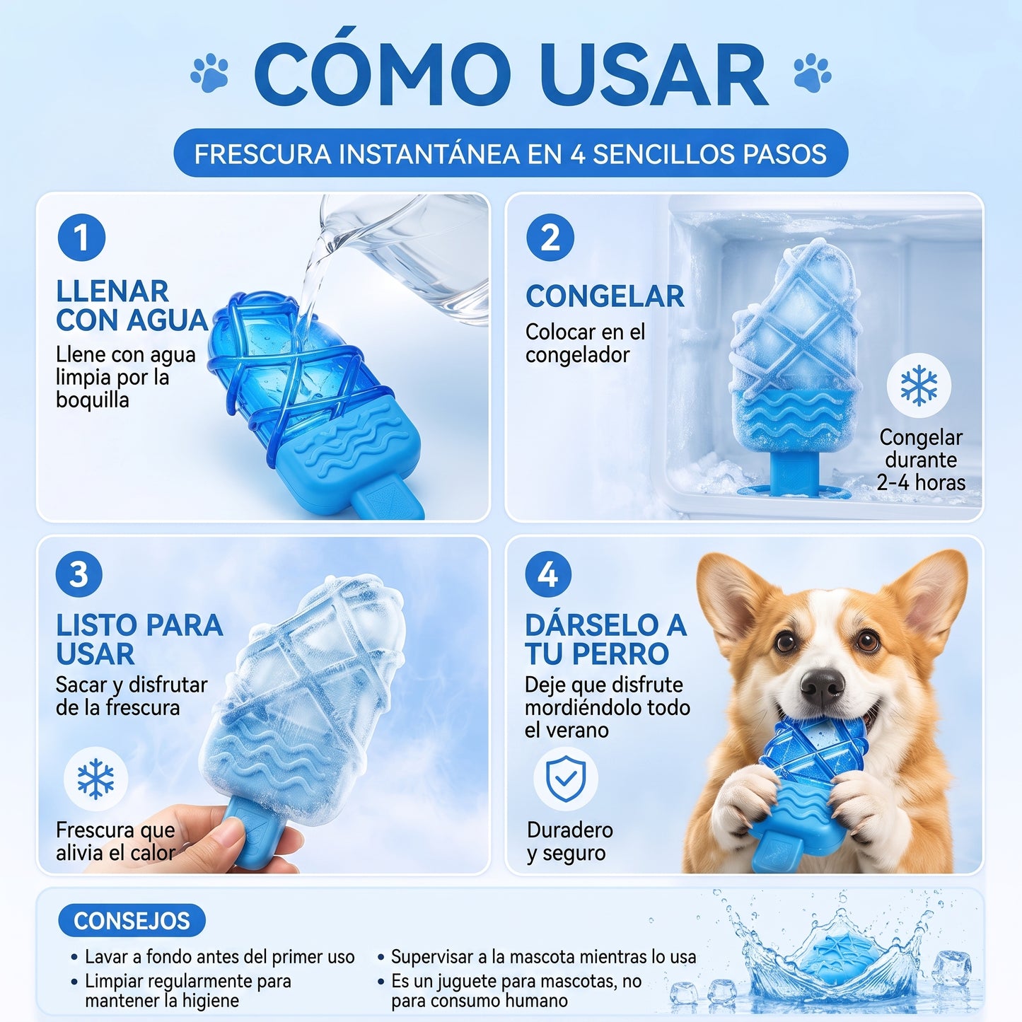 Mordedor Refrescante Antiansiedad